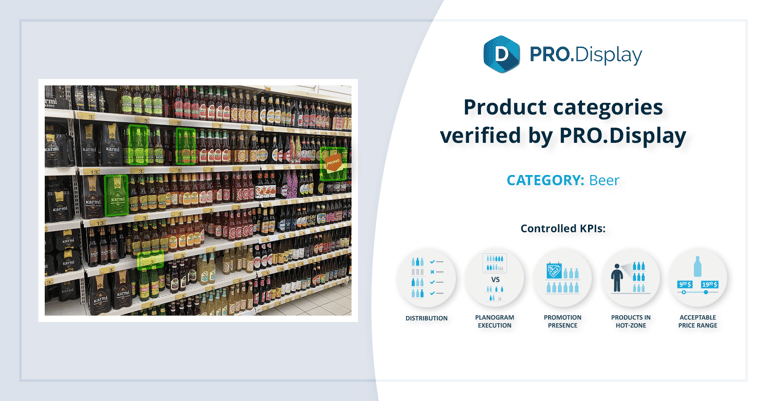 Product categories verified by PRO.Display